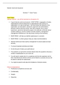 Audit and Assurance Exam Topics - AUDIT AND ASSURANCE - Seminar 7 notes