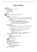 Mens & Milieu 4&sol;5VWO&sol;Havo