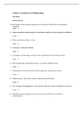 EXAM 1/ (Chapter 1: Introduction to Pathophysiology Test Bank) /Test Bank Exam Tested Questions and Answers