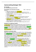 Samenvatting Biologie H4&comma;5&comma;6 uit 4VWO en H5 uit 5VWO