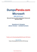DumpsPanda New Realise Authentic Microsoft MB-920 Dumps PDF