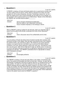 NURS 6640 Week 6 Midterm Exam, All Correct  Answers