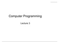 Class notes Fundamental Programming (CS 1101)  Programming in C, ISBN: 9780672331411