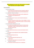 HESI PHARMACOLOGY RN TEST BANK (A Graded) Latest Questions and Complete Solutions