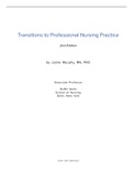 Class notes Transition of Professional Nursing 2nd edition  Transition to Professional Nursing Practice, ISBN: 9781526482167