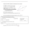 wiskunde B vwo hoofdstuk 10: meetkunde met vectoren