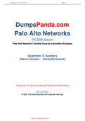 Get to Know Your Preparation with Palo Alto Networks PCSAE Dumps Questions - PCSAE Practice Test 