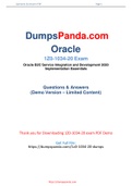 Get to Know Your Preparation with Oracle 1Z0-1034-20 Dumps Questions - 1Z0-1034-20 Practice Test 