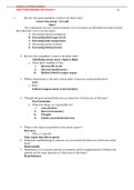 NURS 611 EXAM 2 PATHO_ EXAM TESTED QUESTIONS WITH ANSWERS (MARYVILLE UNIVERSITY)
