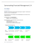 Samenvatting Financieel Management 2.4. Afstudeerrichting Assetmanagement