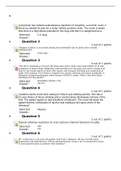 NURS 6521 Pharmacology Midterm Exam LATEST UPDATE ~ Answered