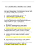 Exam &lpar;elaborations&rpar; RN Comprehensive Predictor 2019 Form C &lpar;Latest exams download to get Aplus&rpar;