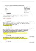 Exam &lpar;elaborations&rpar; NUR 211 &lpar;NUR 211&rpar; NUR 211 Fundamentals Exam 1