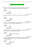 Exam &lpar;elaborations&rpar; NUNP 6551 Final Exam &lpar;NUNP 6551 FINAL EXAM&rpar;