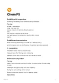 A level chemistry paper 5 alternative to practical notes