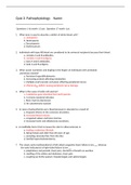 Exam &lpar;elaborations&rpar; QUIZ 3 PATHO &lpar;QUIZ 3 PATHO&rpar;