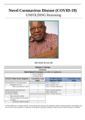 COVID case study rated 5 star