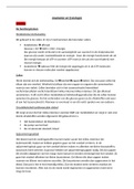 samenvatting anatomie en fysiologie deel 1