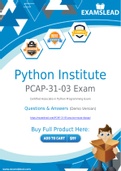Python Institute PCAP-31-03 Dumps - Getting Ready For The Python Institute PCAP-31-03 Exam