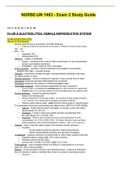 NURSE-UN 1463 - Exam 2 Study Guide&period;