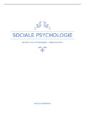 VOLLEDIGE SAMENVATTING SOCIALE PSYCHOLOGIE