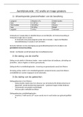 Samenvatting Zenit ASO/TSO hoofdstuk 1