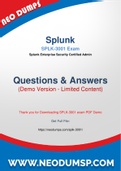 Splunk SPLK-3001 Test Questions