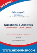 Microsoft SC-900 Test Questions