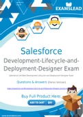 Salesforce Development-Lifecycle-and-Deployment-Designer Dumps - Getting Ready For The Salesforce Development-Lifecycle-and-Deployment-Designer Exam