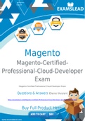 Magento-Certified-Professional-Cloud-Developer Dumps - Getting Ready For The Magento-Certified-Professional-Cloud-Developer Exam