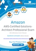 Amazon AWS-Certified-Solutions-Architect-Professional Dumps - Getting Ready For The Amazon AWS-Certified-Solutions-Architect-Professional Exam