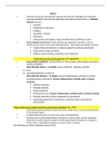 NR 509 Study Guide 2021 Currently Updated Chamberlain College of Nursing