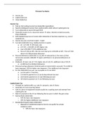 Lecture notes Business Law and Practice (LW1704) Personal Tx Basics notes
