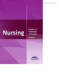 ENGL 222 Nursing Scope and Standards 3e
