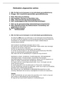 Methodiek - 10 uitgewerkte wetten (Verzorgende IG)