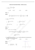 MATH23X EXIT EXAM REVIEW MATERIAL -INTEGRAL CALCULUS