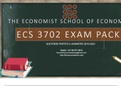 Exam (elaborations) ECS3702 - International Trade (ECS3702) EXAM PACK (QUESTION PAPERS & SOLUTIONS) FROM NOV2016 TO JAN2021
