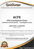 CFE-Investigation Dumps - Way To Success In Real ACFE CFE-Investigation Exam