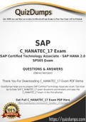 C_HANATEC_17 Dumps - Way To Success In Real SAP C_HANATEC_17 Exam