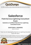 Field-Service-Lightning-Consultant Dumps - Way To Success In Real Salesforce Field-Service-Lightning-Consultant Exam