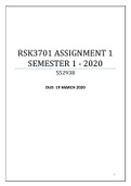 ASSIGNMENT 1 SEMESTER 1