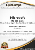MO-201 Dumps - Way To Success In Real Microsoft MO-201 Exam