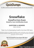 SnowPro-Core Dumps - Way To Success In Real Snowflake SnowPro-Core Exam