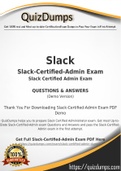 Slack-Certified-Admin Dumps - Way To Success In Real Slack-Certified-Admin Exam