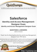 Identity-and-Access-Management-Designer Dumps - Way To Success In Real Salesforce Identity-and-Access-Management-Designer Exam