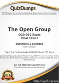 OG0-092 Dumps - Way To Success In Real The Open Group OG0-092 Exam