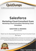 Marketing-Cloud-Consultant Dumps - Way To Success In Real Salesforce Marketing-Cloud-Consultant Exam
