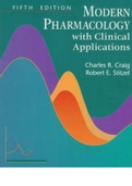 BSPH K19A modern-pharmacology-with-clinical-application 5th edition
