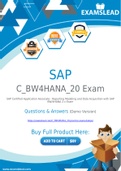 SAP C_BW4HANA_20 Dumps - Getting Ready For The SAP C_BW4HANA_20 Exam