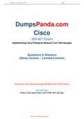 Updated (100% Accurate) Exam Cisco 350-401 Dumps 